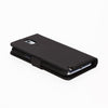 Executive Leather Wallet Case For Samsung Galaxy Note 3 - Black
