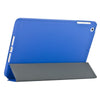 Dual Case For iPad Mini / Retina / Mini 3 - Twill Texture - Dark Blue