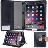 iPad Pro 12.9 Case - Black Zippered PU Folio