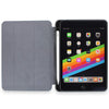Dual Case With Pen Holder For Apple iPad Mini 5 Super Slim Rubberized Back & Smart Feature - Charcoal Black