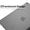 Dual ORIGAMI Case Cover For Apple iPad 9.7 (2017 & 2018) Ultra Slim Transparent Protector - Black