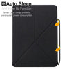 Dual Origami Case Cover For iPad 9.7 (2017 & 2018) With Pen Holder - Charcoal