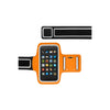 Sports Armband For iPhone 6 4.7 - Orange