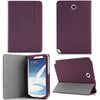 KHOMO Purple 3 Fold Leather Cover Case Folio with stand for Samsung Galaxy Note 8.0