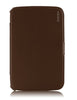 KHOMO ® Brown Hot Press Leather Cover Case with Hand Strap for Samsung Galaxy Note 8.0