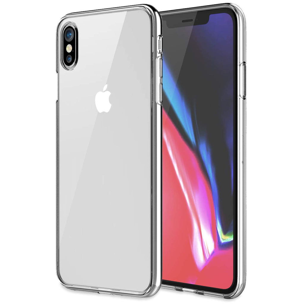 KHOMO - iPhone Xs MAX 6.5 Inch 2018 - [ Hybrid ] Bumper Case with Clear - Scratch Resistant Back
