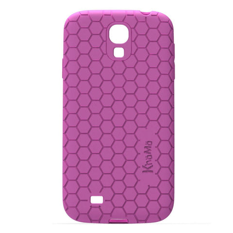 HoneyComb Case For Samsung Galaxy S4 - Pink