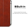 Dual Case Cover With Pen Holder For Apple iPad Pro 10.5 Inch - Leather Brown
