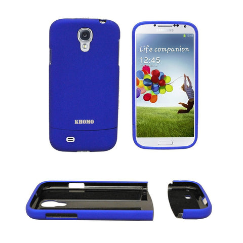 Slider Case Cover For Samsung Galaxy S4 - Blue