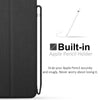 KHOMO  Apple iPad 10.2 2019/2020 ( 7th & 8th Generation ) Case with Pencil Holder - Dual Series - Cover - Black