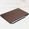 KHOMO Apple iPad 10.2 2019/2020 ( 7th & 8th Generation ) Case with Pencil Holder - Dual Series - Cover - Leather Brown