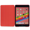 Dual Case For Apple iPad Mini 5 Super Slim Rubberized Back & Smart Feature - Red