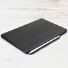 KHOMO  Apple iPad 10.2 2019/2020 ( 7th & 8th Generation ) Case with Pencil Holder - Dual Series - Cover - Carbon Fiber Black