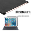 Companion Cover Case For iPad 9.7 (2017 & 2018) With Pencil Holder - Charcoal