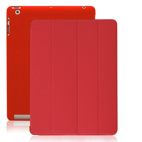 Dual Protective Case For iPad 2nd 3rd & 4th Generation - Red