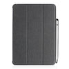 Khomo Dual Twill Grey Cover with Pen Holder For Apple iPad Pro 9.7