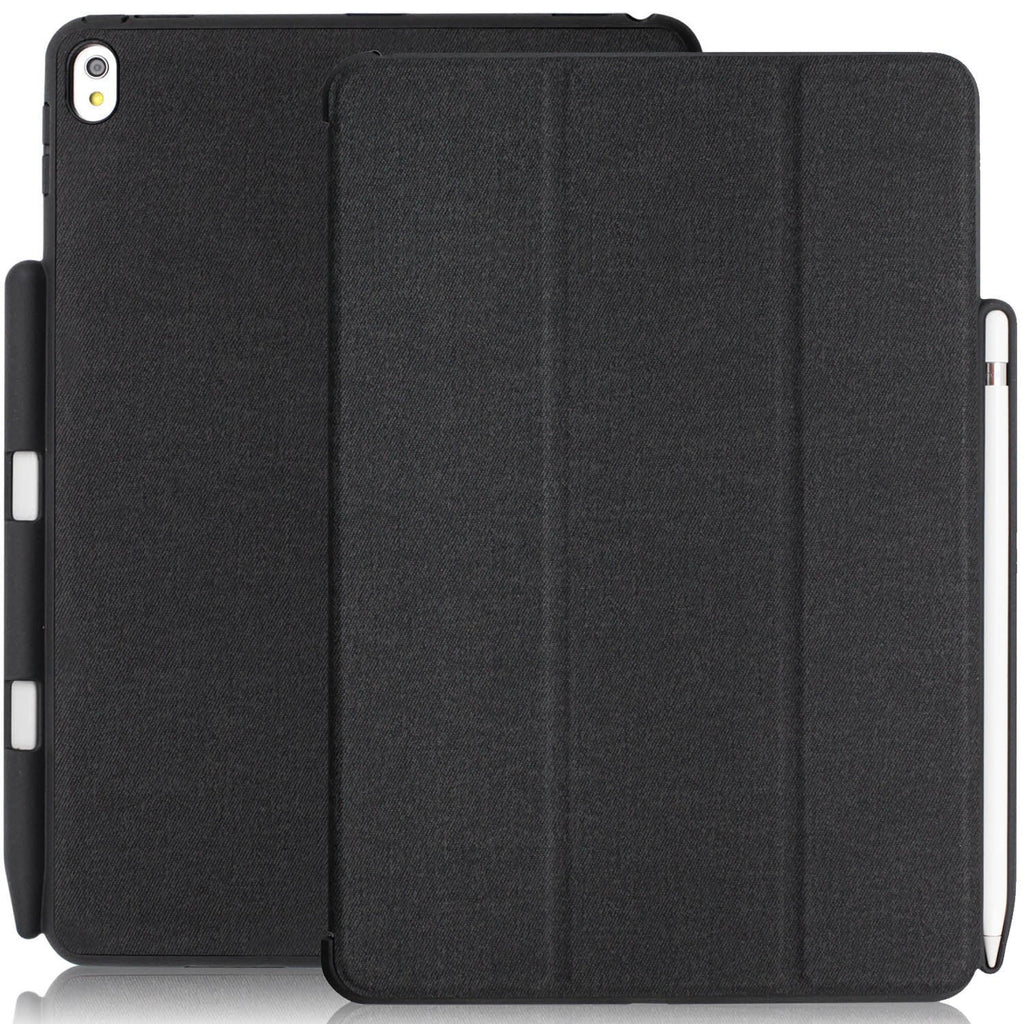 Dual Case Cover With Pen Holder For Apple iPad Air 3 ( 2019 ) - Charcoal Grey