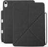 KHOMO iPad Air 4 Case 10.9-inch 2020 with Pencil Holder - Dual Origami Series - Horizontal and Vertical Stand - Supports Apple Pen Charging - Black