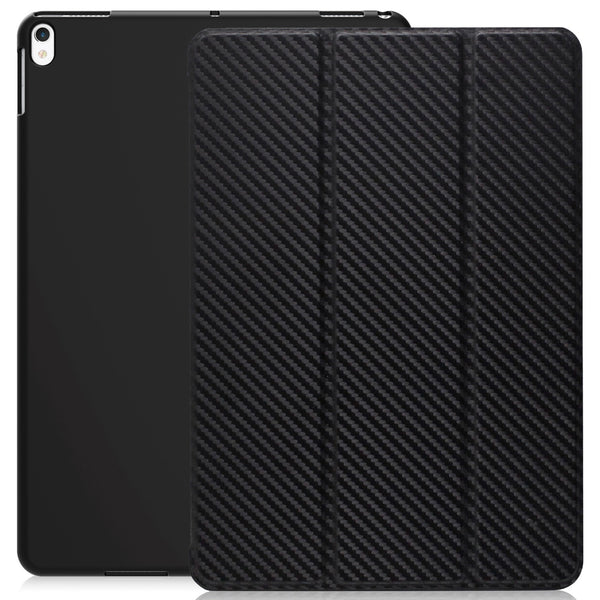 Dual Case Cover For Apple iPad Pro 10.5 Inch Super Slim With Smart Feature - Carbon Fiber