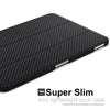 Dual Case Cover For Apple iPad Pro 12.9 Inch 3rd Generation  Super Slim With Rubberized Back & Smart Feature - Carbon Fiber