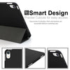 Dual Case Cover For Apple iPad Pro 12.9 Inch 3rd Generation  Super Slim With Rubberized Back & Smart Feature - Black