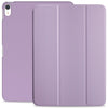 Dual Case Cover For Apple iPad Pro 12.9 Inch 3rd Generation  Super Slim With Rubberized Back & Smart Feature - Lavender Purple