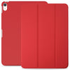 Dual Case Cover For Apple iPad Pro 12.9 Inch 3rd Generation  Super Slim With Rubberized Back & Smart Feature - Red