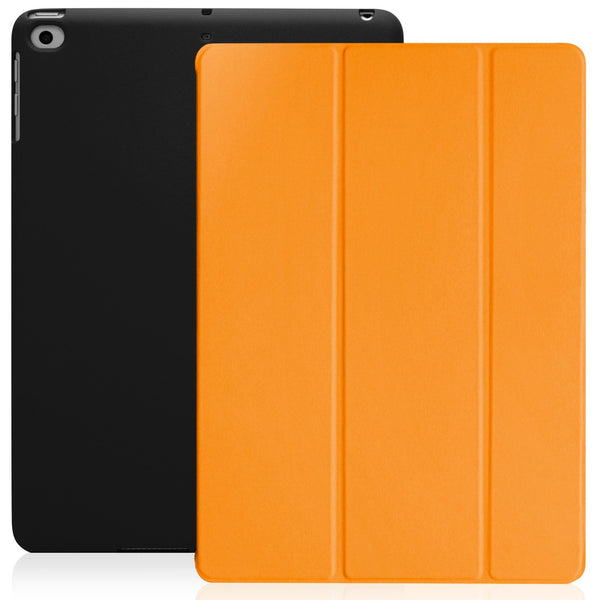 Dual Case Cover For Apple iPad 9.7 (2017 & 2018) - Orange/Black