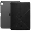 Origami Dual Case Cover For Apple iPad Pro 11 Inch See Through Horizontal & Vertical Display - Carbon Fiber