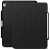 Dual Case Cover With Pen Holder For Apple iPad Pro 11 Inch Super Slim Support Pencil Charging - Leather Black