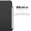 Dual Case Cover With Pen Holder For Apple iPad Pro 12.9 Inch 3rd Generation Super Slim Support Pencil Charging - Charcoal Black