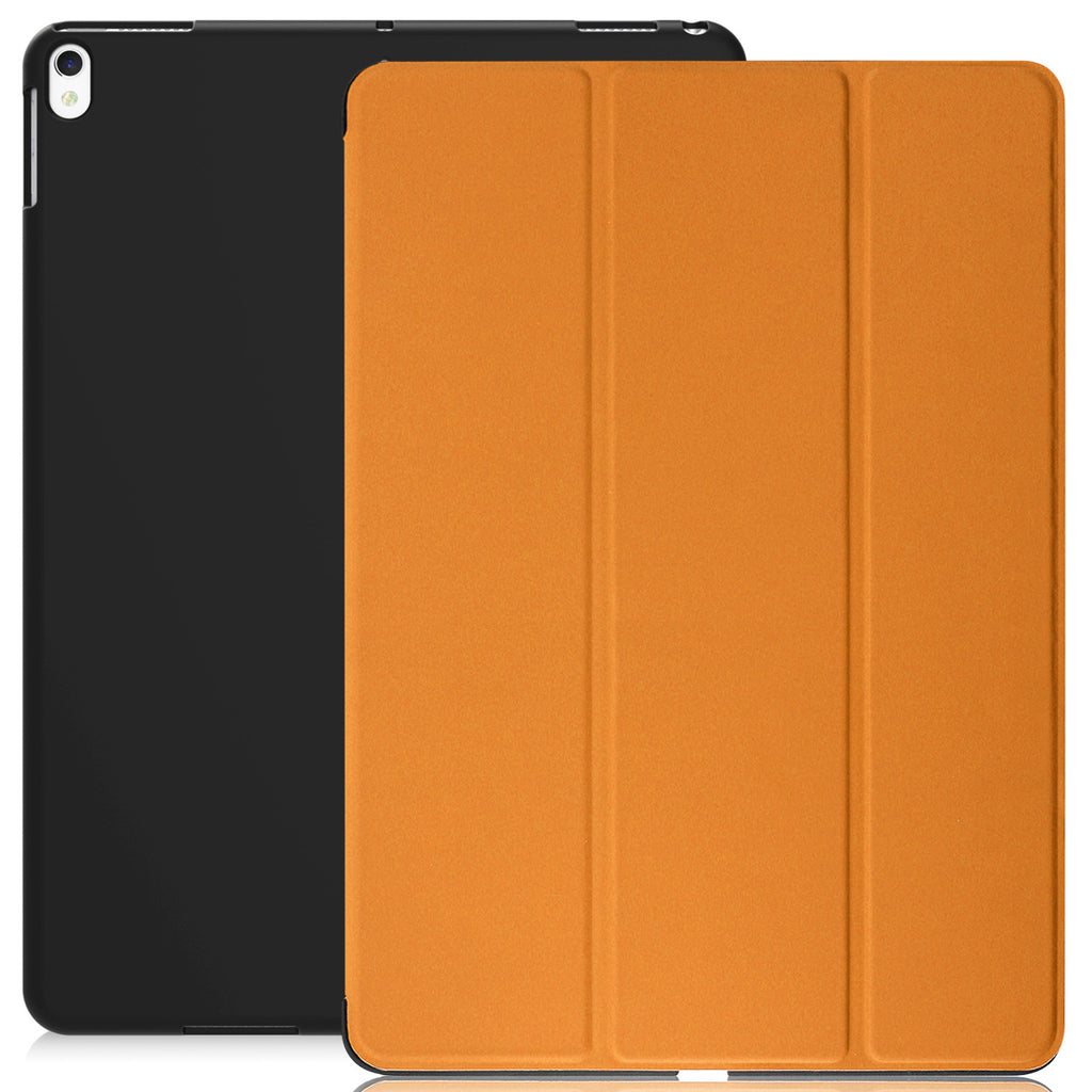 Dual Case Cover For Apple iPad Pro 10.5 Inches Super Slim With Smart Feature - Orange/Black