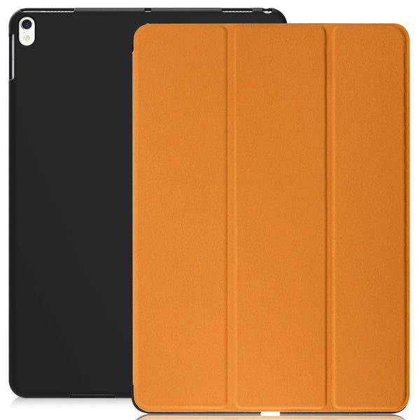 Dual Case Cover For Apple iPad Air 3 ( 2019 ) Super Slim With Smart Feature - Orange/Black