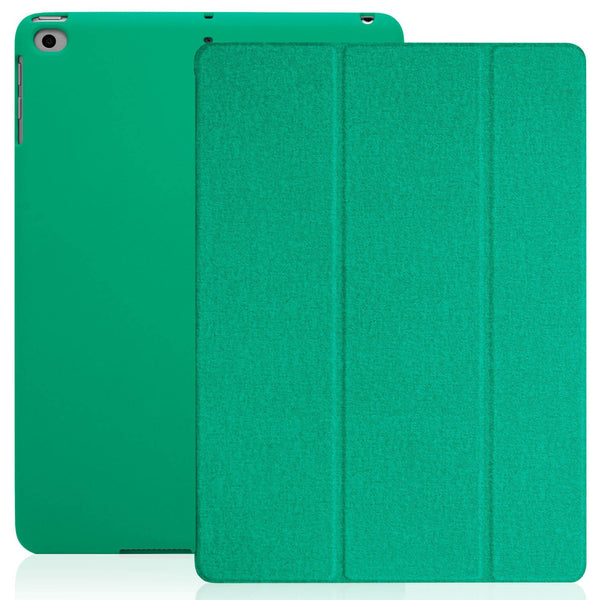 Dual Case Cover For Apple iPad 9.7 (2017 & 2018) Twill Green