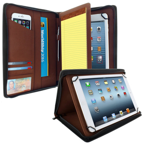 Apple iPad 9.7 PadFolio Case Black Executive Notepad Holder 8.5
